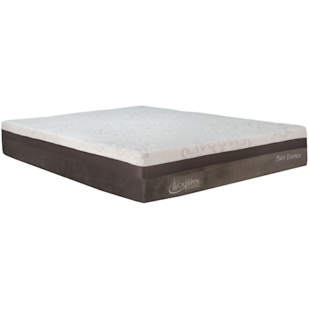 King 11" Plush Gel Memory Foam Adj Set