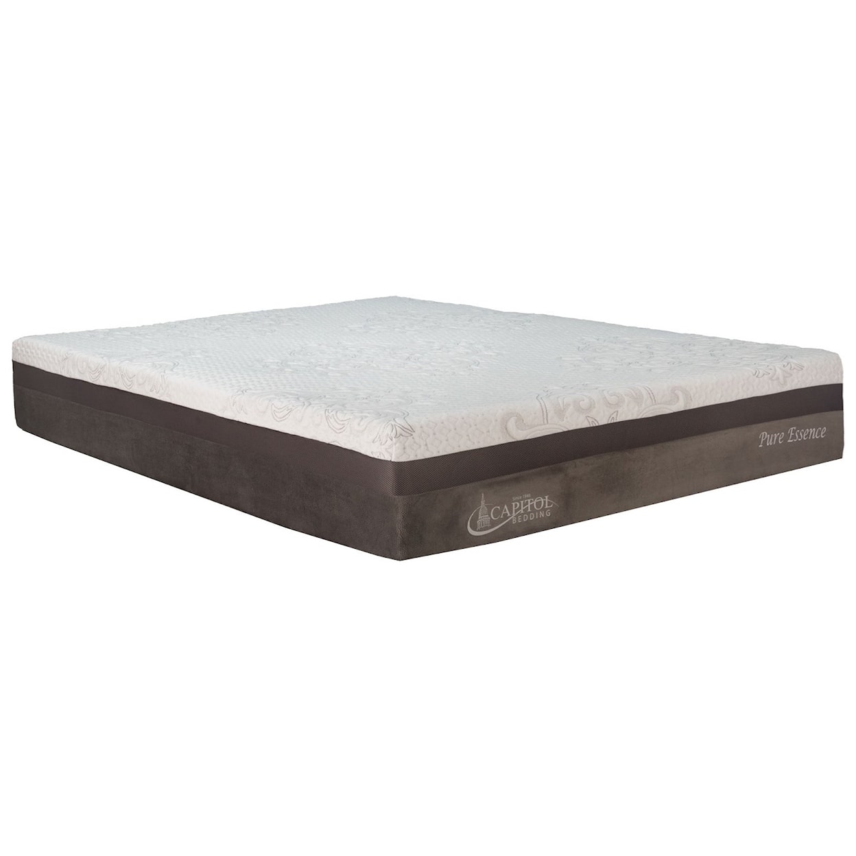 Capitol Bedding Pure Essence II Plush Queen 11" Plush Gel Memory Foam Mattress