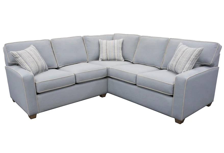 145 2 Pc Corner Sectional Sofa by Capris Furniture at Esprit Decor Home Furnishings