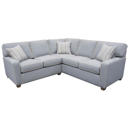 2 Pc Corner Sectional Sofa