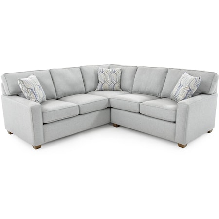 2 Pc Corner Sectional Sofa