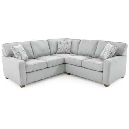 2 Pc Corner Sectional Sofa