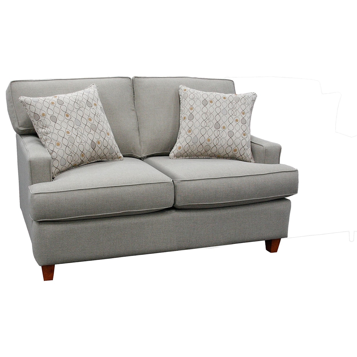 Capris Furniture 162 Loveseat