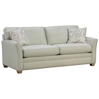 Casual Flared Arm Sofa