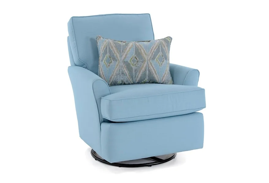 223SG Swivel Glider Chair by Capris Furniture at Baer's Furniture