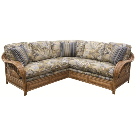 Wicker Rattan Sectional