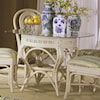 Capris Furniture 341 Collection Wicker Rattan Kitchen Table