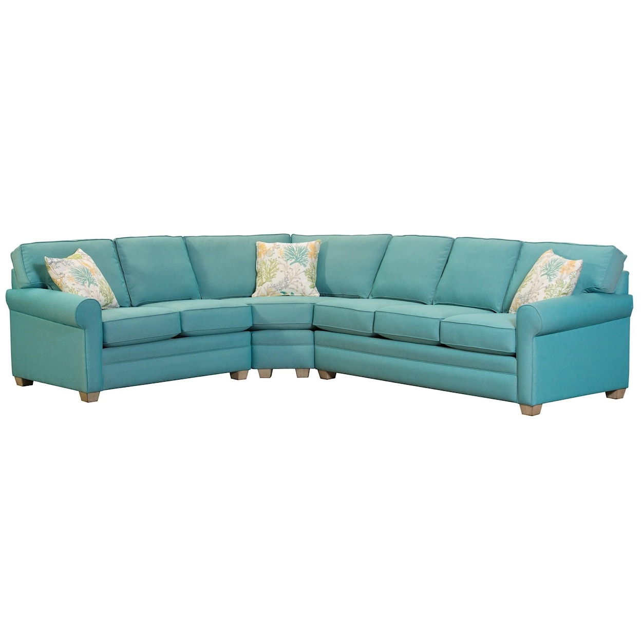 Capris Furniture 402 3 Pc Sectional Sofa