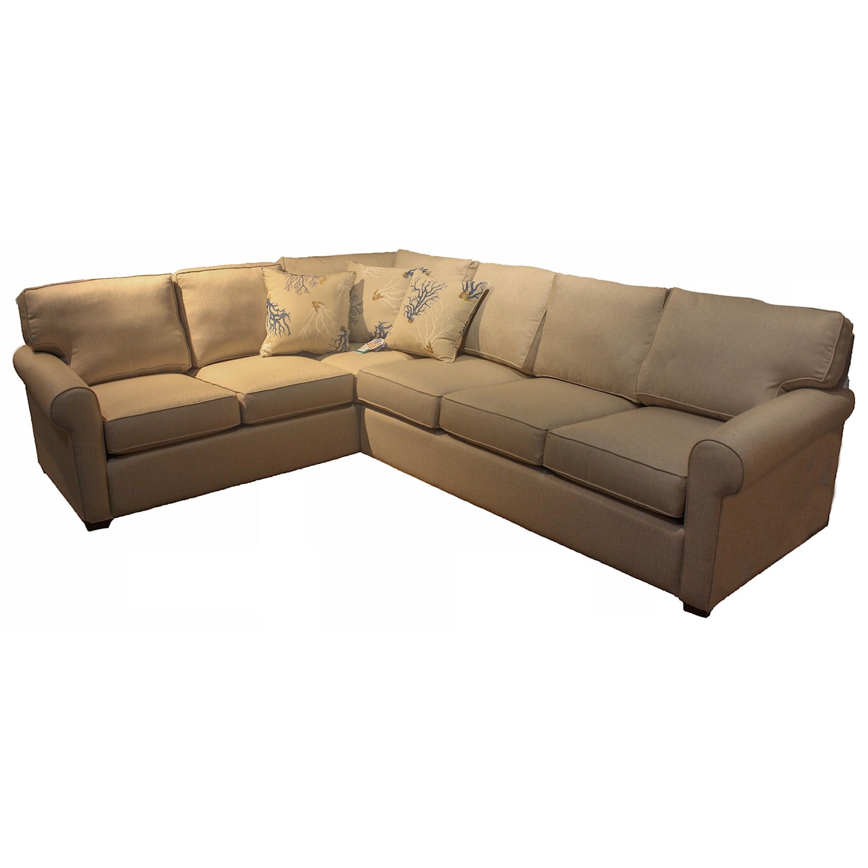 Capris Furniture 402 2 PC Sectional