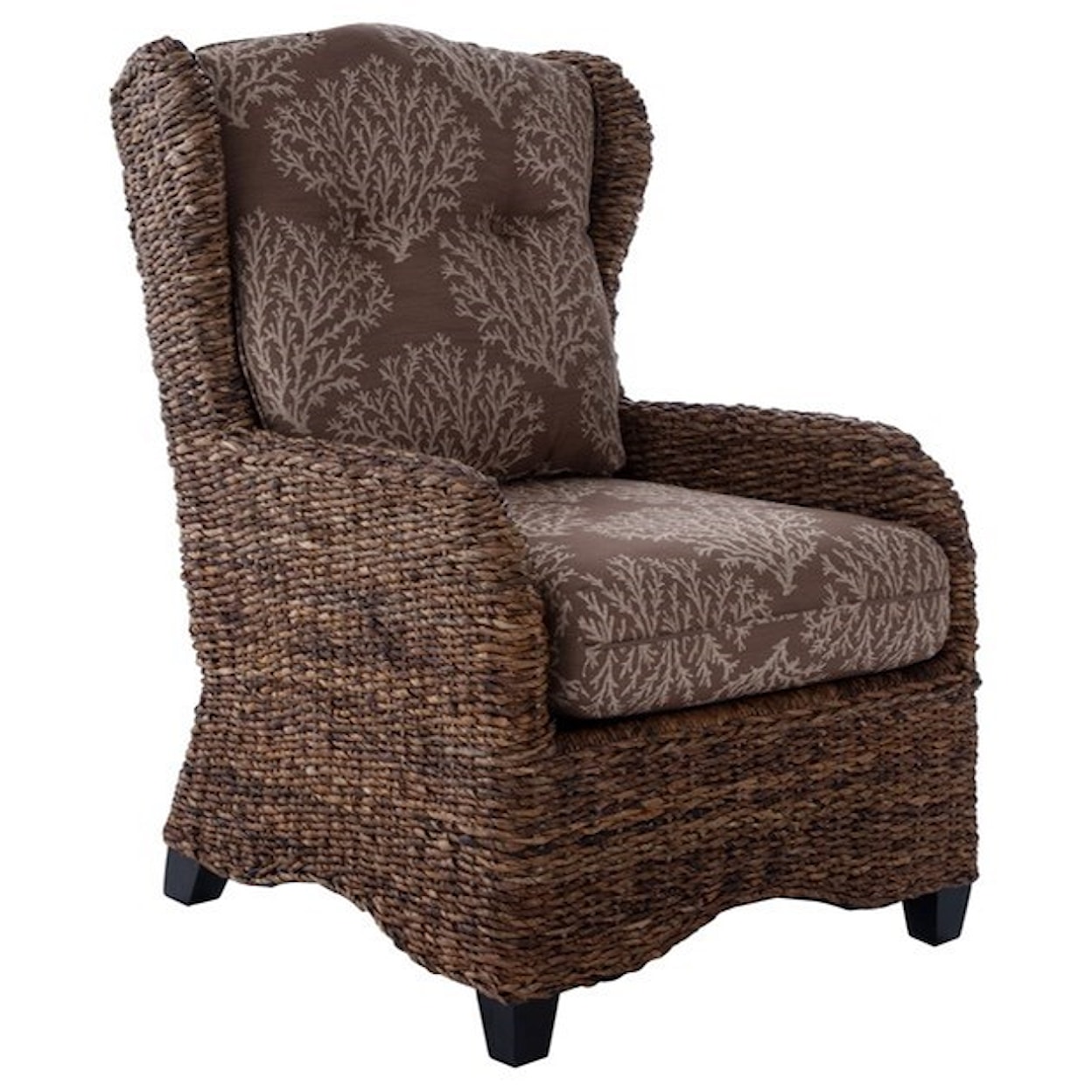Capris Furniture 700 Woven Accent Chair