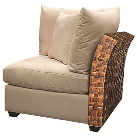 Armless Corner Chair