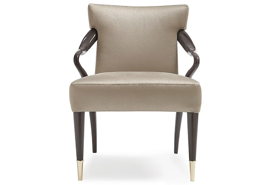 Caracole Upholstery The "Swoosh" Accent Chair by Caracole at Baer's Furniture