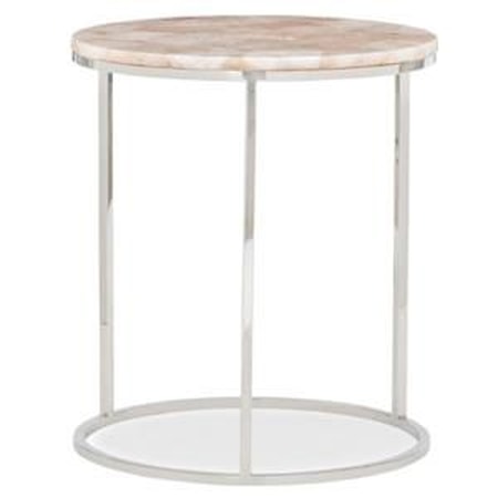 Quartz Top End Table