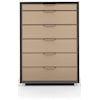 Caracole Wrap It Up 6 Drawer Two Tone Chest