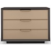 Caracole Wrap It Up 3 Drawer Two Tone Nightstand