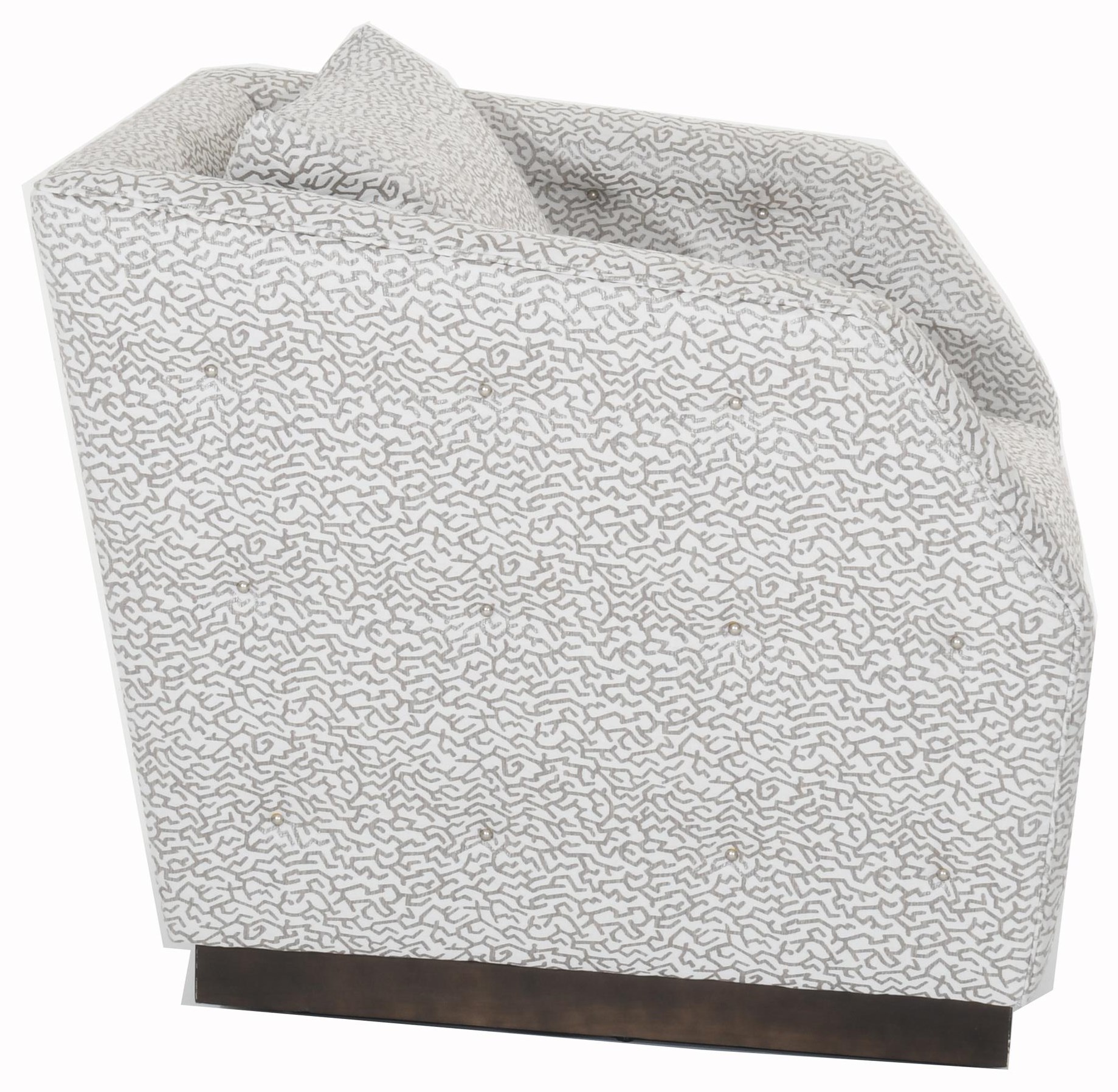 Tuft and Turn Swivel Chair