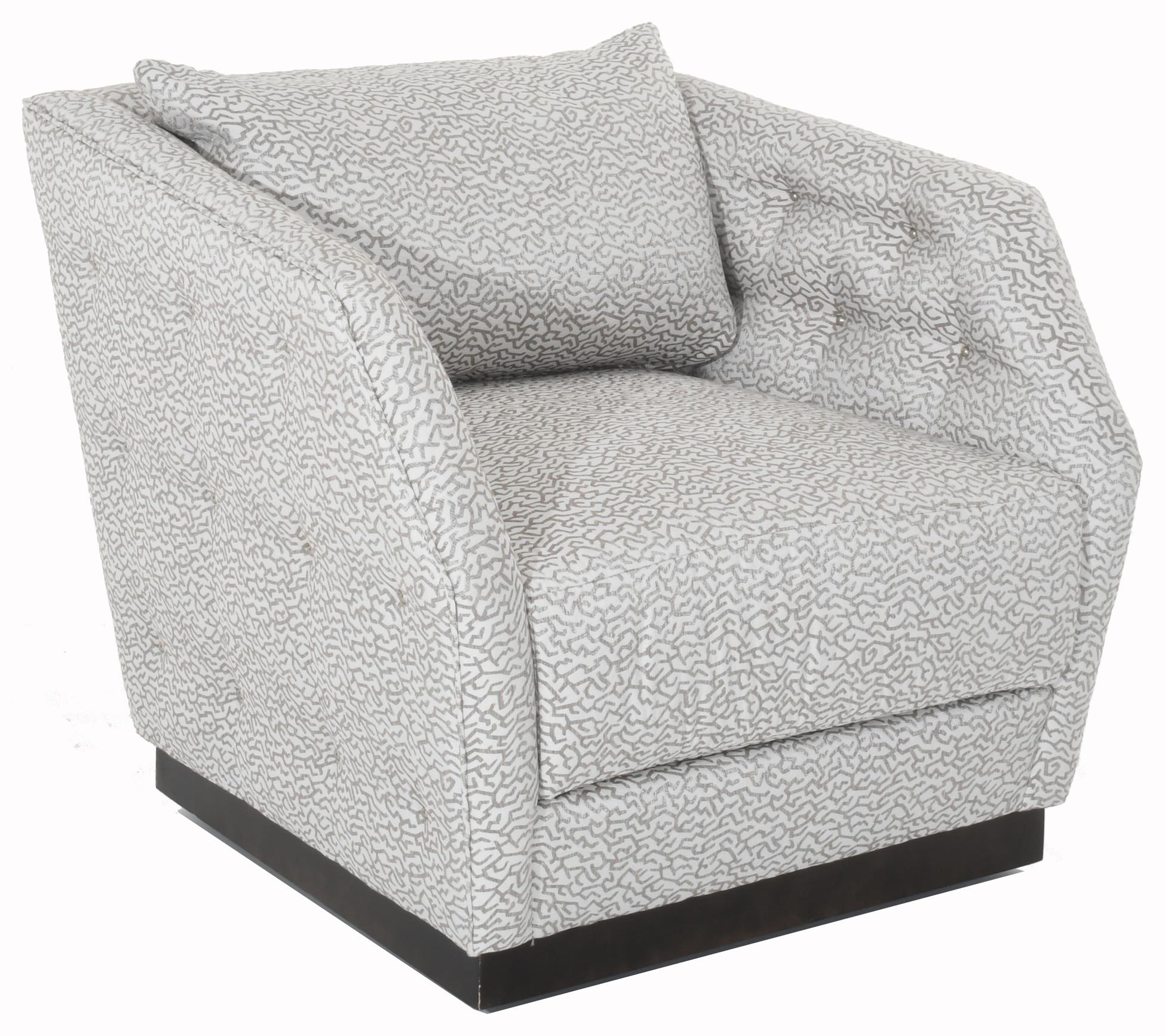 Tuft and Turn Swivel Chair