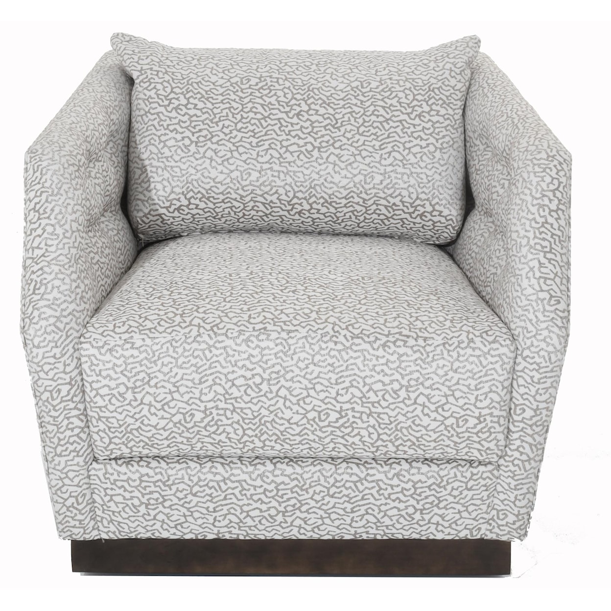 Caracole Yours Truly Tuft and Turn Swivel Chair