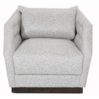 Tuft and Turn Swivel Chair