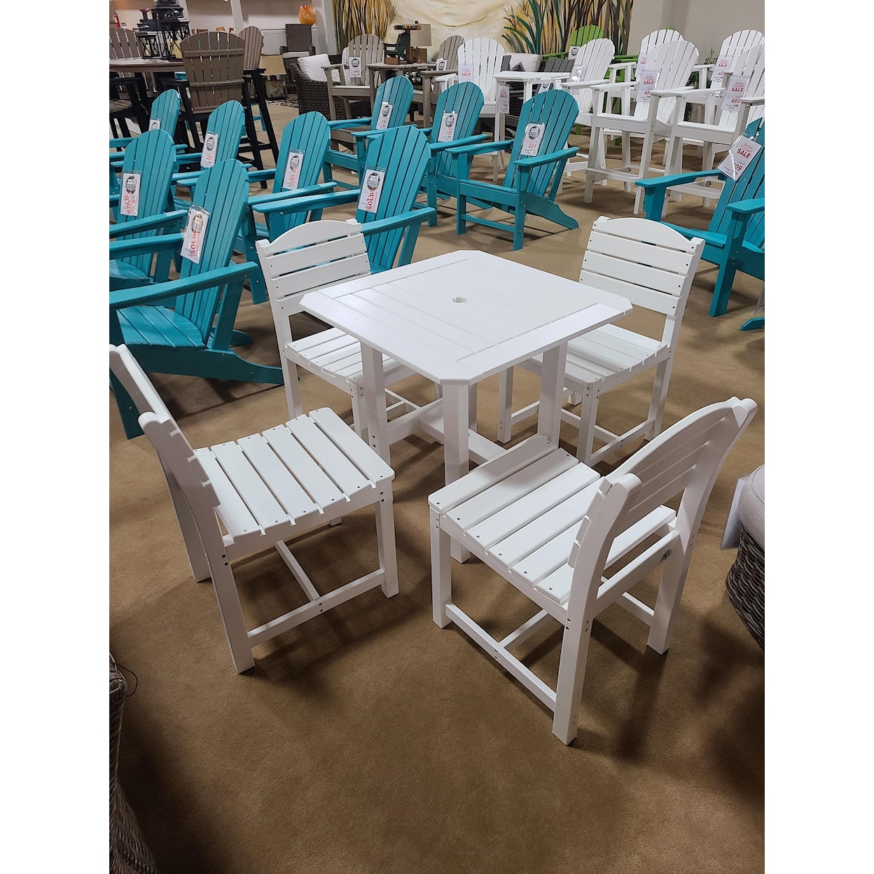 Carolina Casual Waterview 5 PC Dining Set