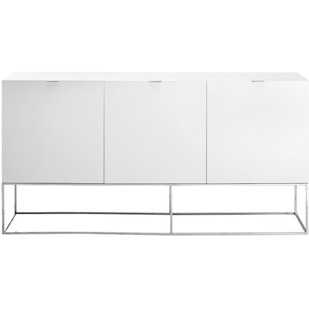 White Lacquer Buffet