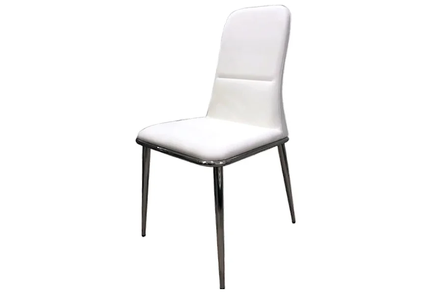 Dining Chairs Leather Side Chair by Casabianca at Baer's Furniture