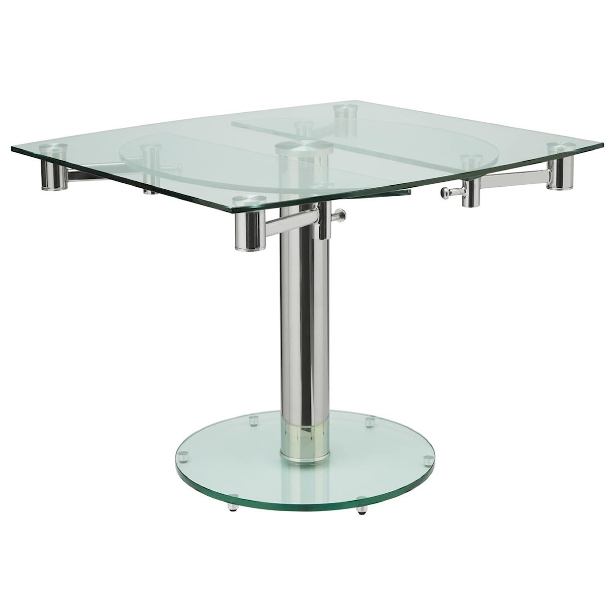 Casabianca Dining Tables Glass Extension Table