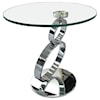 Casabianca Satellite Glass End Table