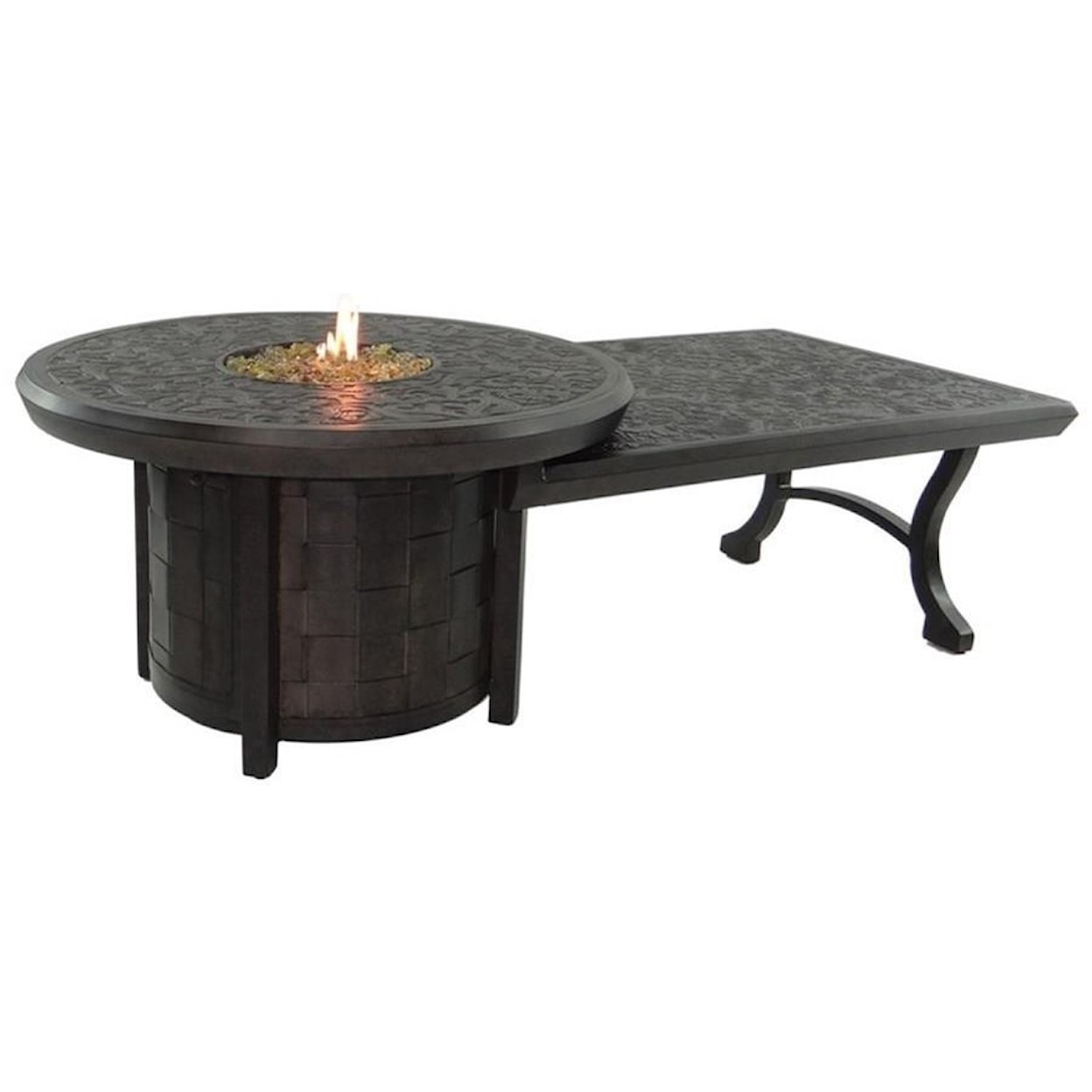 Castelle by Pride Family Brands Classical Firepits 40" Firepit with Extension