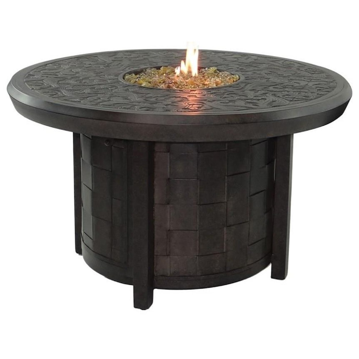 Castelle by Pride Family Brands Classical Firepits 40" Round Firepit w/ Lid