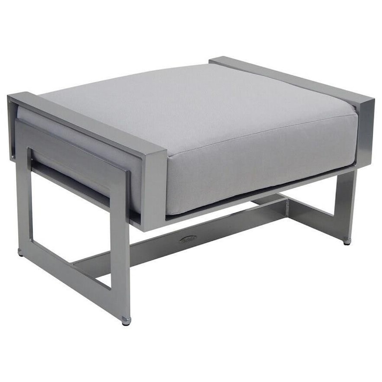 Castelle by Pride Family Brands Eclipse Cushioned Ottoman