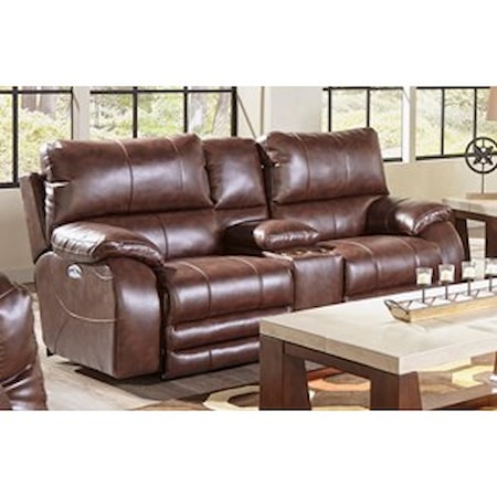 Power Headrest Power Lay Flat Loveseat