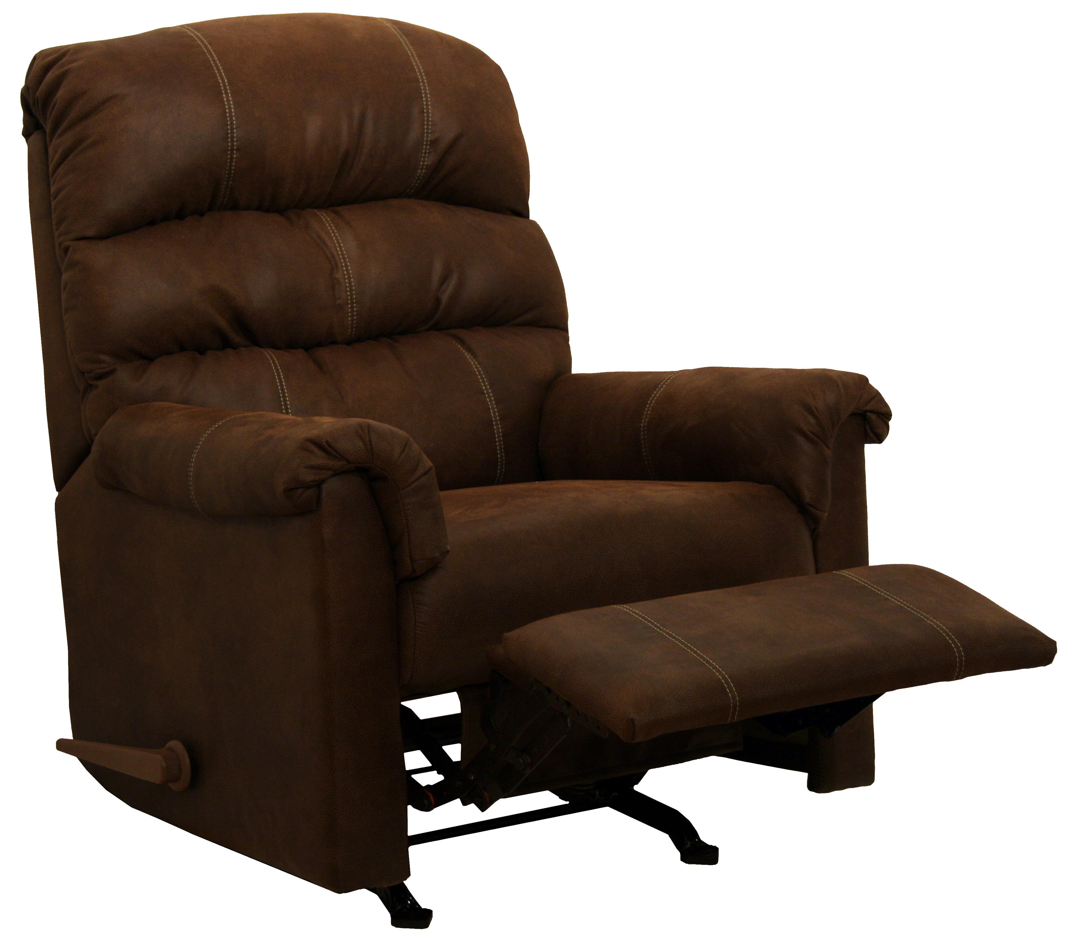 Capri Rocker Recliner in Chocolate