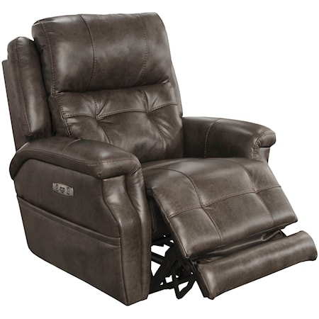 Kepley Power Headrest Lay Flat Recliner