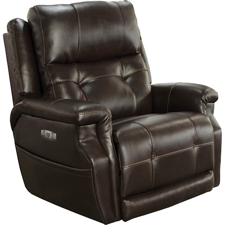 Pwr Headrest Lay Flat Recliner w/ Lumbar