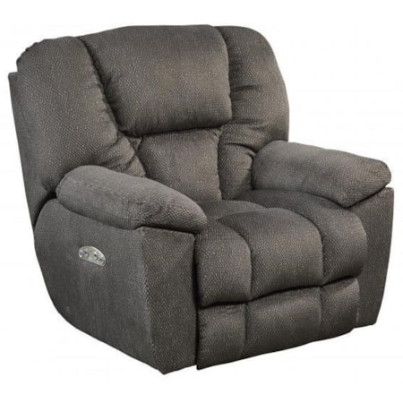 Pwr Headrest Lay Flat Recliner w/ Lumbar