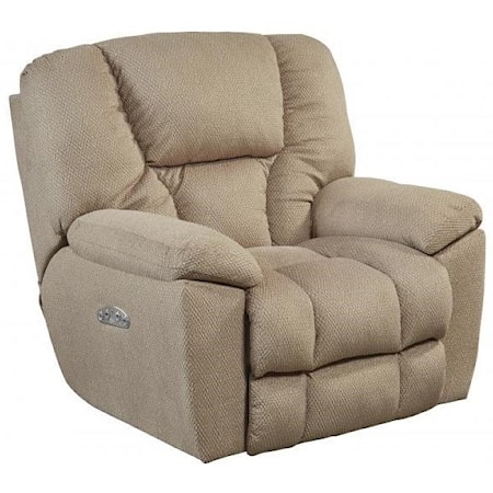 Pwr Headrest Lay Flat Recliner w/ Lumbar