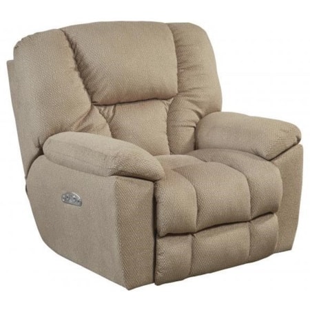 Pwr Headrest Lay Flat Recliner w/ Lumbar