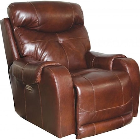 Pwr Headrest Lay Flat Recliner w/ Lumbar