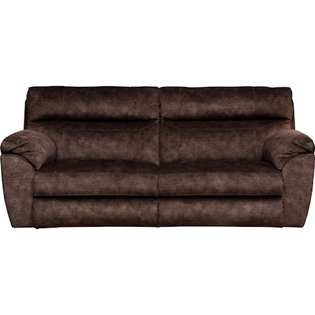 Power Headrest Lay Flat Reclining Sofa