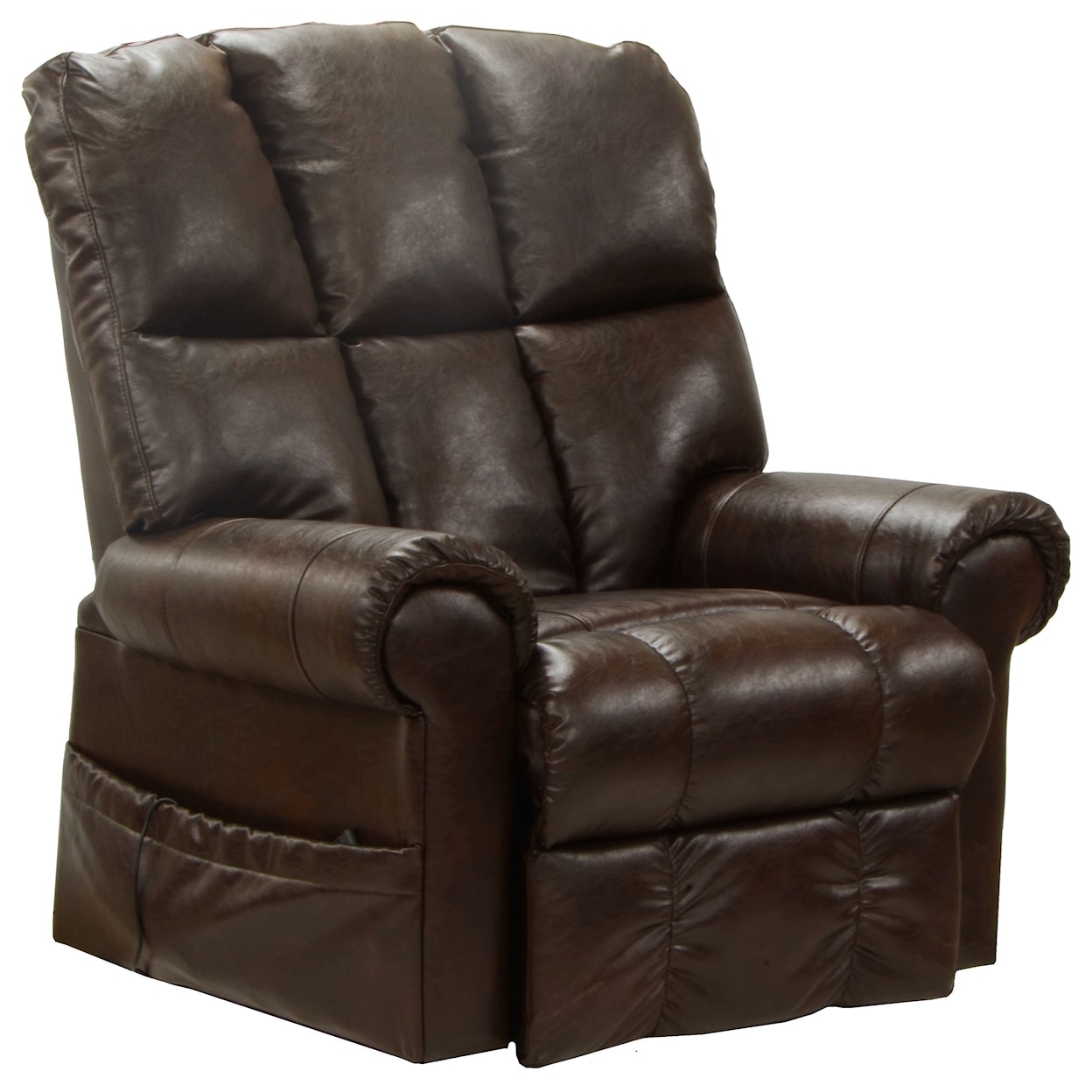 Catnapper Stallworth Power Lift Full Lay-Out Chaise Recliner