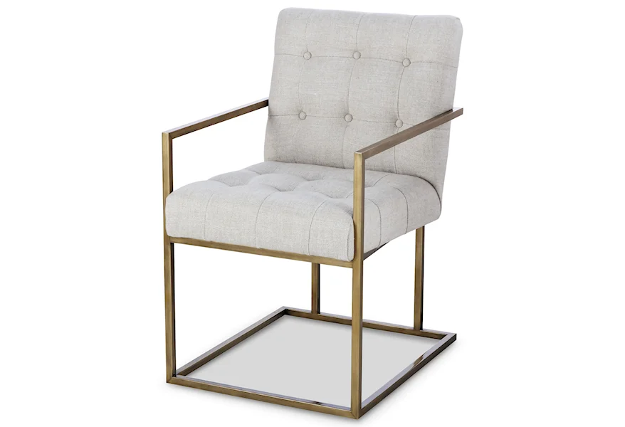Archive Home and Monarch Kendall Metal Arm Chair by Century at Jacksonville Furniture Mart