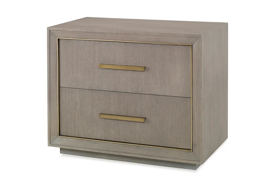 Archive Home and Monarch Kendall Two Drawer Nightstand by Century at Alison Craig Home Furnishings