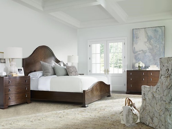 Wood Panel Bedroom Group