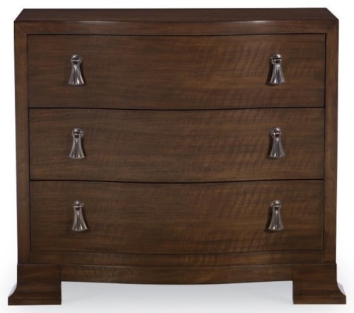 Frasier Serpentine Nightstand