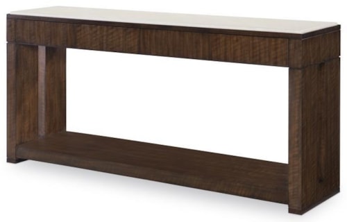 Warner Console Table With Stone Top