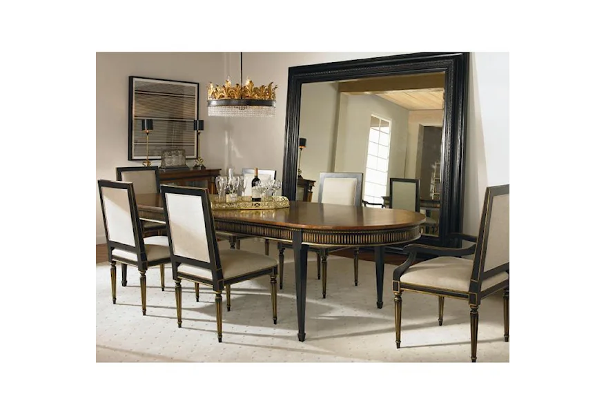 Barrington Table and Chair Set by Century at Alison Craig Home Furnishings