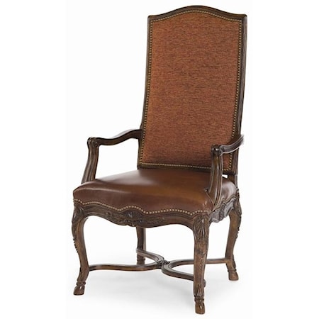 Hooved French Arm Chair