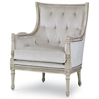 Tufted Back Chair