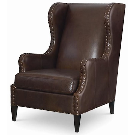 Leather Wing Chair